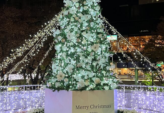 新宿三井ビルクリスマスイルミネーション