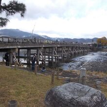 朝の渡月橋