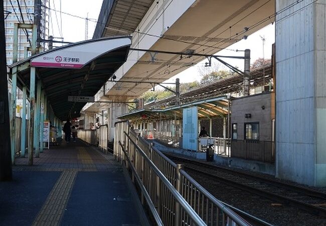 都電荒川線の王子駅前停留所