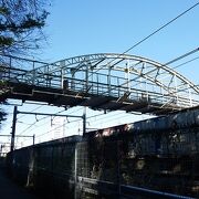王子駅と飛鳥山公園を結ぶ橋