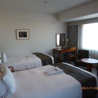 ツインの部屋。