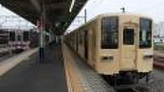 末端区間は寂しい