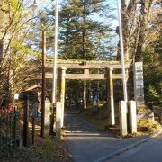 旧軽井沢にある諏訪神社