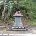 松島温泉湧出記念碑がありました。