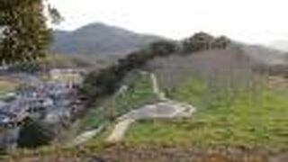 歩いて登れる古墳