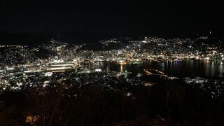 夜景が綺麗な稲佐山展望台