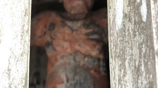 桃林寺の山門にある仁王像