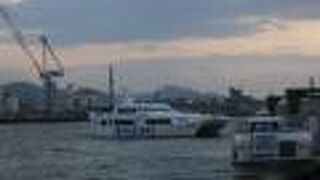 松山と呉を50分で結ぶ高速船