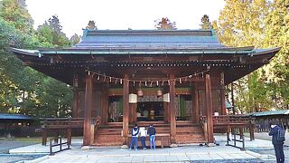 「上杉神社」人は多かったものの、厳かな神社！