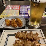 成増駅:使い勝手の良い焼き鳥店