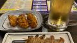 成増駅:使い勝手の良い焼き鳥店