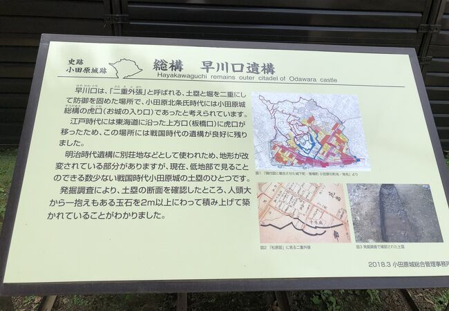 小田原城総構の跡