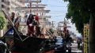 吹奏楽パレードと、維新パレード