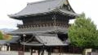 お堂の大きさに圧倒されました