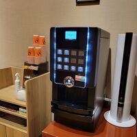 ロビー横には無料のコーヒーサービス