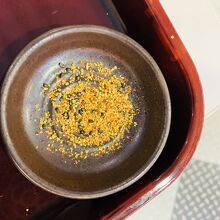 この小皿をもらう時…