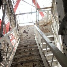 階段を使う事もできました