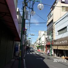 商店街の様子です。