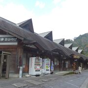 ユニークな建物の道の駅