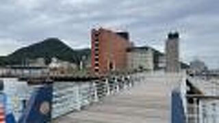 ショートカット出来る橋にもなる観光名所