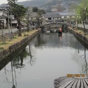 美観地区の景観をつくる川