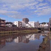 外堀として使われた河川