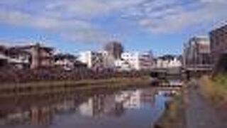 外堀として使われた河川