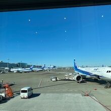 第2ターミナルの飛行機の様子です。