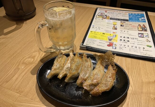 焼餃子とハイボール