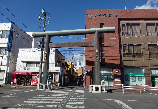 伊勢原散策・城巡りで大山阿夫利神社一の鳥居をくぐりました