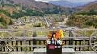 白川郷を一望できる展望台