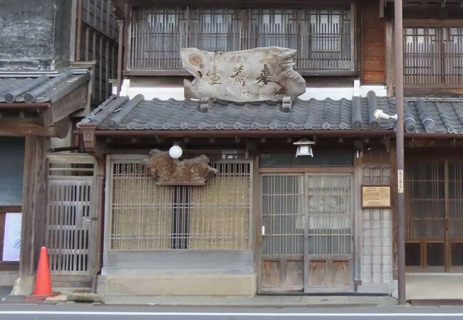 創業230年超えの老舗蕎麦屋さんで建物も貴重です