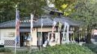 遊覧船の船着き場