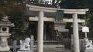 左右には獅子像