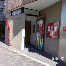 入り口の様子です。