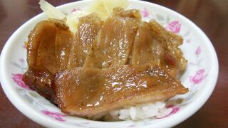 とても香ばしい焼肉飯