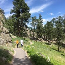 トレイルで一周できます