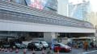 渋谷駅の外観がすっかり変わっていました