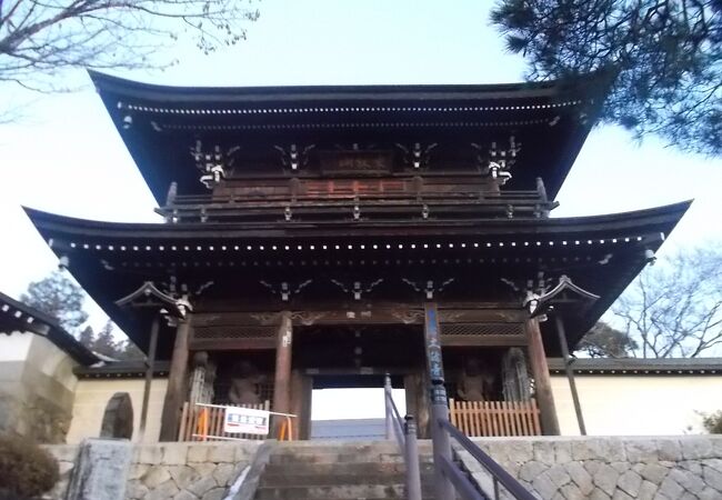 雲龍寺の鐘楼門や大雄寺の山門がよかった