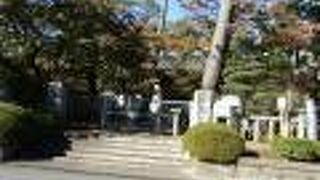 元は石神井城の城内です。