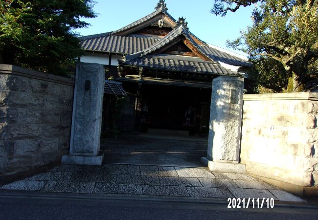 練馬十一ケ寺の一つです。