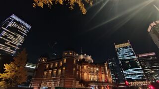 ライトアップが美しい