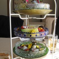 アフタヌーンティを頂きました。