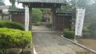 烏山寺町の中にある寺の一つです。