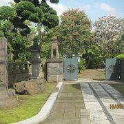 烏山寺町の中にある寺の一つです。