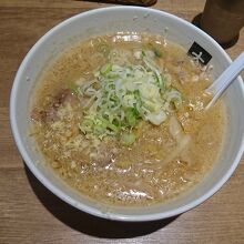 味噌ラーメン