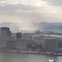 USJのホテル群が正面に。