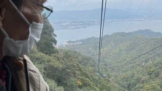 弥山山頂へ向かった