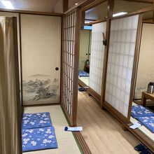 座席の様子です