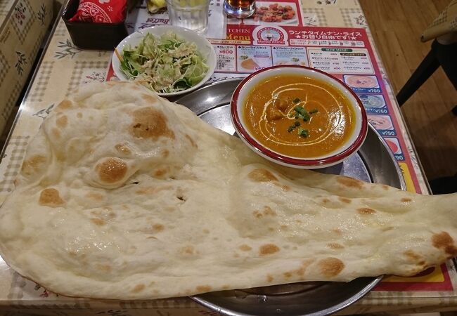 チキンカレーランチセットをいただきました